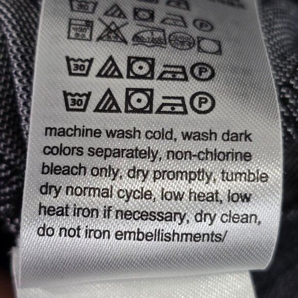 Mens Calvin Klein Gray 1/4 Zip Pullover Shirt Long Sleeve Cotton Polyester L - Picture 9 of 9